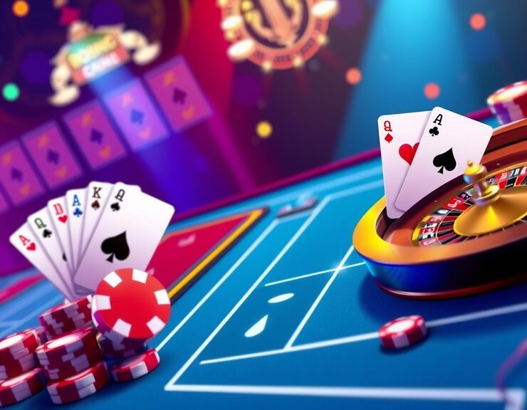 Live French Roulette table with dealer and wheel at layar slot